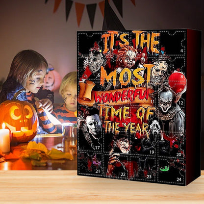 Halloween-Horrorfilm-Charaktere-Adventskalender