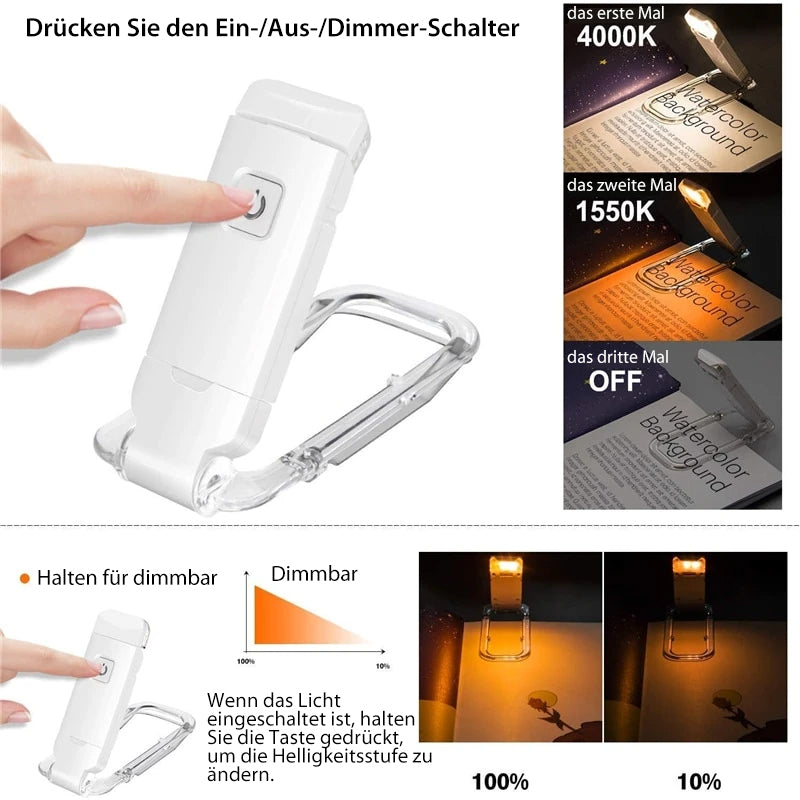 Wiederaufladbares LED-Licht Zum Lesen