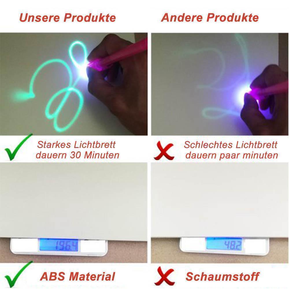 🌟 Magisches LED-Licht-Zeichenbrett - Entfesseln Sie die Kreativität der Kinder! ☀