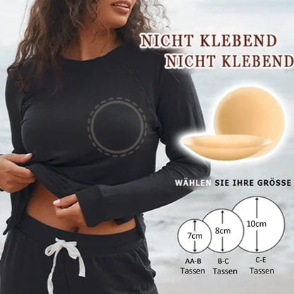 🔥🎉Eins kaufen, eins gratis🎁 - 🥰Ohne BH gehen! ✨Nahtlose Nippelabdeckungen (latexfrei und aus 100% medizinischem Silikon)