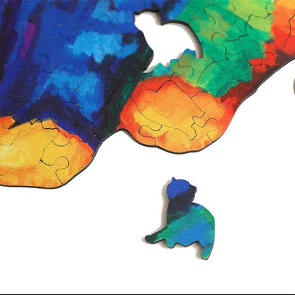 Regenbogenkatze Puzzle