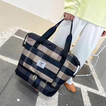 🔥Größter Verkauf - 49% Rabatt🔥Faltbare Reisetasche mit großem Fassungsvermögen