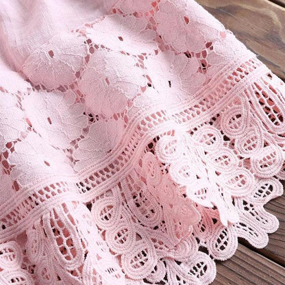 Mode Spitze Bogen Bluse für Frauen