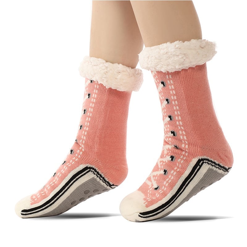 Ultra-dicke Kaschmir-Hausschuhsocken