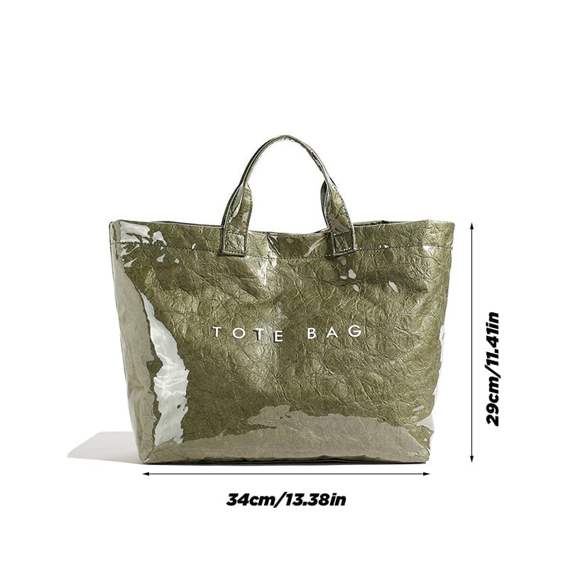 Damen Tasche mit Buchstaben-Print