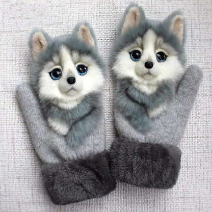 Cartoonhandschuhe  Tierhandschuhe