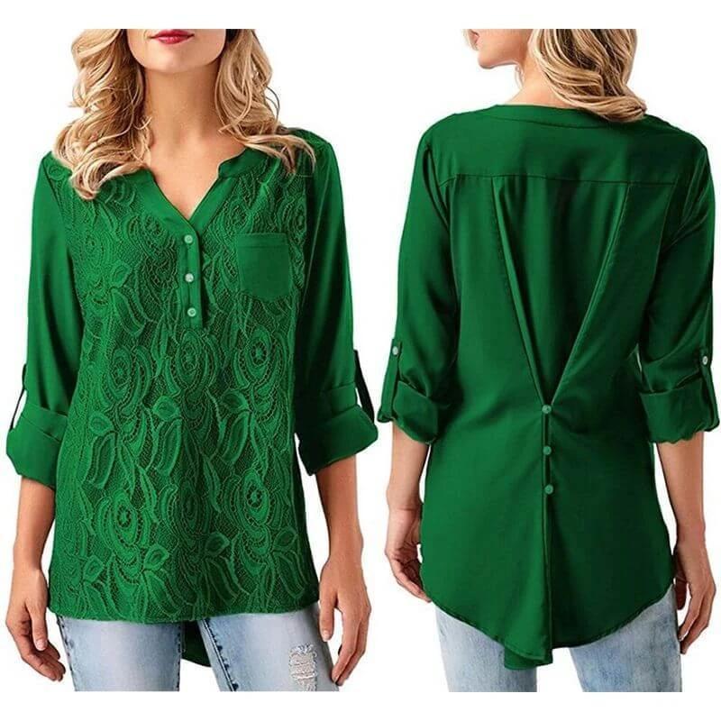 Damen Frühling Elegante und bequeme Bluse