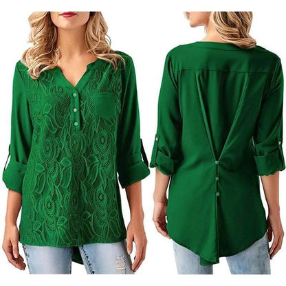 Damen Frühling Elegante und bequeme Bluse