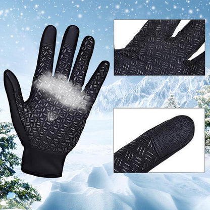 Engeliebe Premiume warme winddichte wasserdichte Touchscreen Handschuhe Unisex
