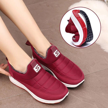Warme Schuhe mit innen Samt