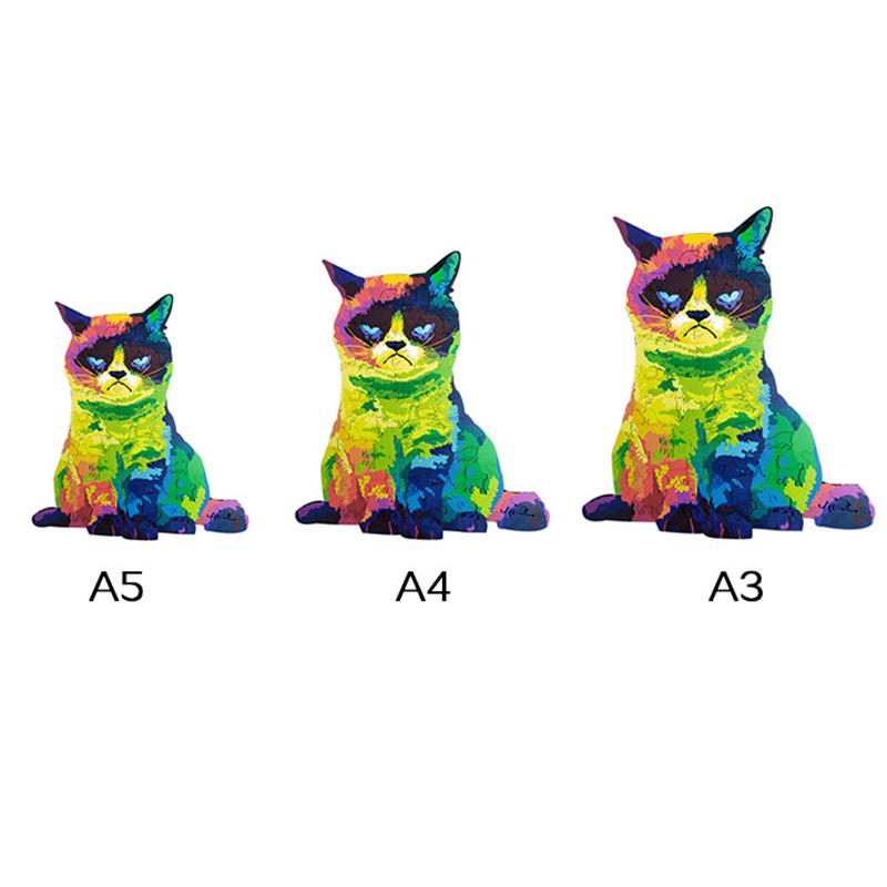 Regenbogenkatze Puzzle