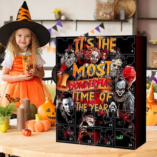 Halloween-Horrorfilm-Charaktere-Adventskalender
