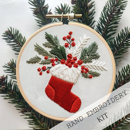 🎁Neuankömmling zu Weihnachten🎄Weihnachts Stickerei Set