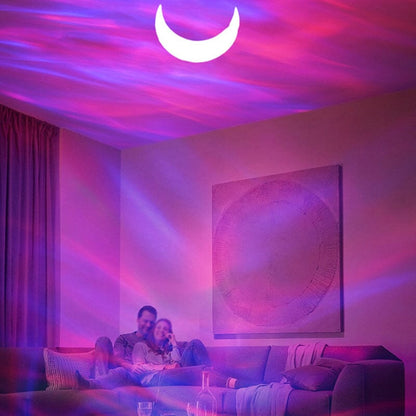 🌌Bluetooth-Lautsprecher Aurora-Nachthimmel-Projektor - Verloren im bezaubernden Sternenhimmel🎄