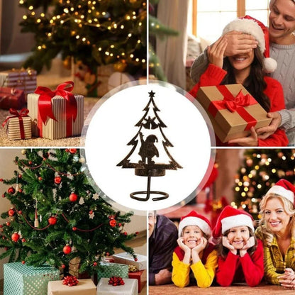 Metall Weihnachtsbaum Kerzenhalter