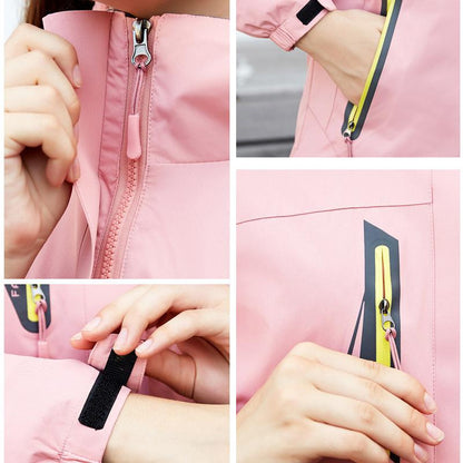 Abnehmbare wind- und wasserdichte Jacke