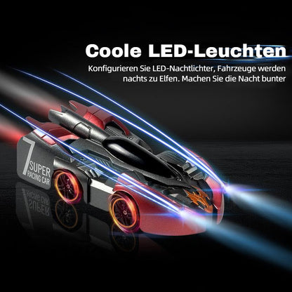 RC-Stuntauto zum Klettern an einer Wand