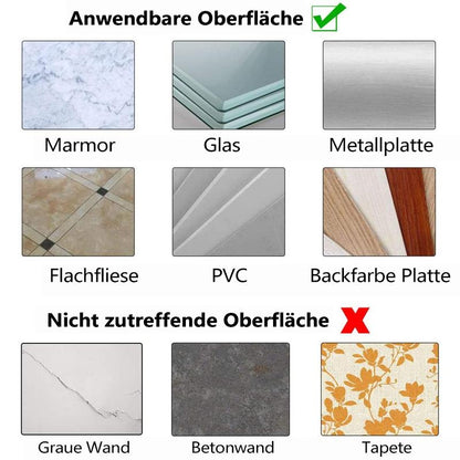 Transparente Schraubenhaken, 12 Stücke