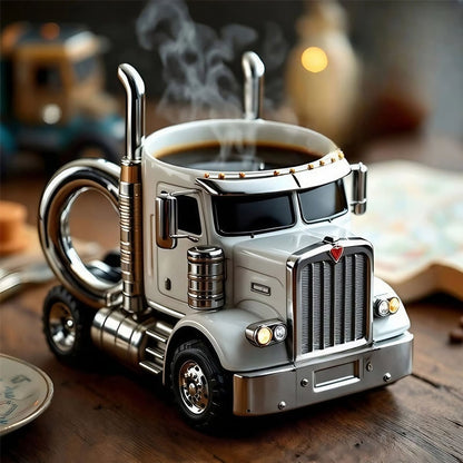 Handgefertigte Truck Kaffeetasse