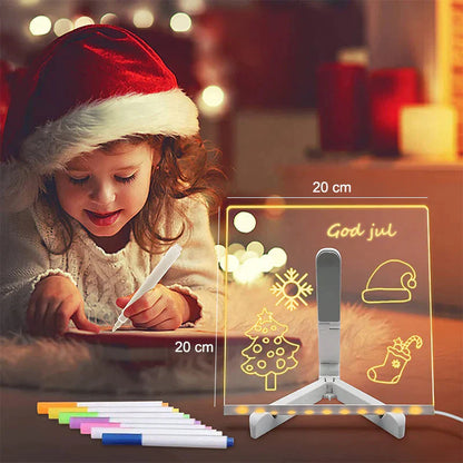 ✨LED-Farbnotiztafel aus Acryl🎨