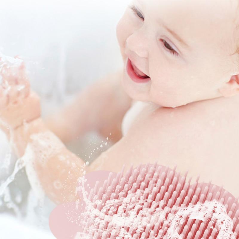 Baby Silikon Badebürste