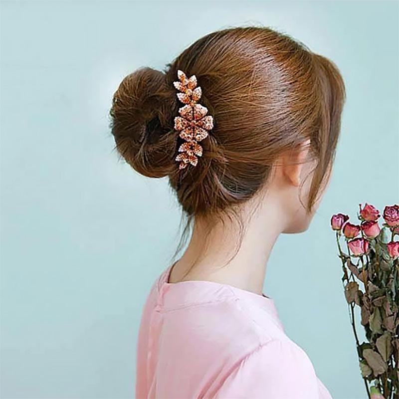 Kristalldekoration Haarseitenkamm