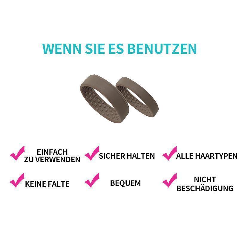 Faltbarer Silikonhaarring