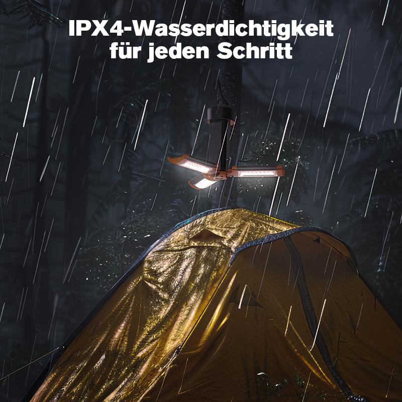 Verbesserte tragbare Campingleuchte mit Halterung