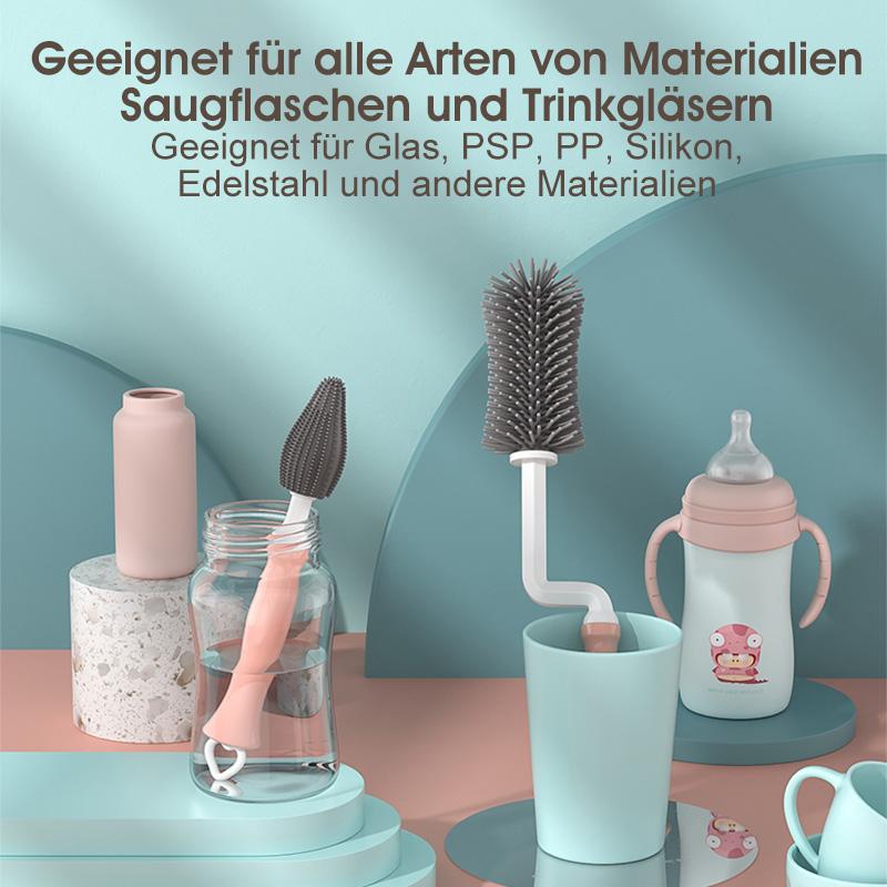 Reinigungsbürstenset aus 360-Grad-Schnuller aus Silikon