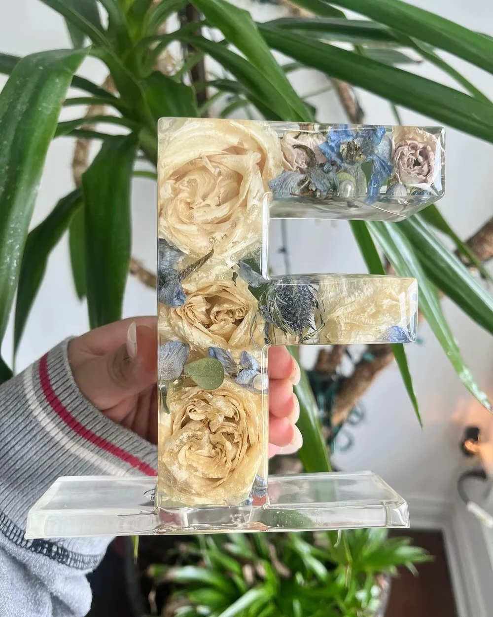 🎁Letzter Tag 49 % RABATT – Handgefertigtes Blumen-Nachtlicht🎉