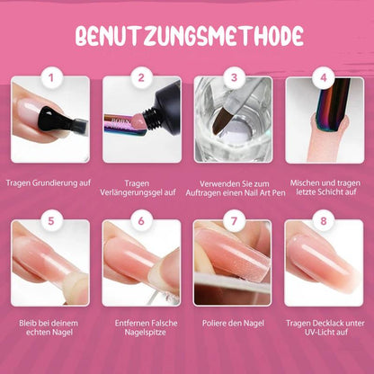 Farbwechselndes Nagelverlängerungsgel