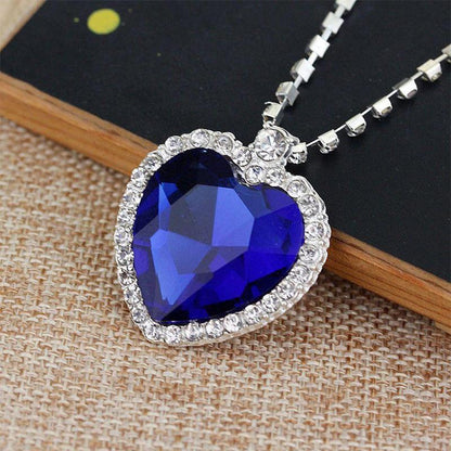 Herz des Meeres Halskette