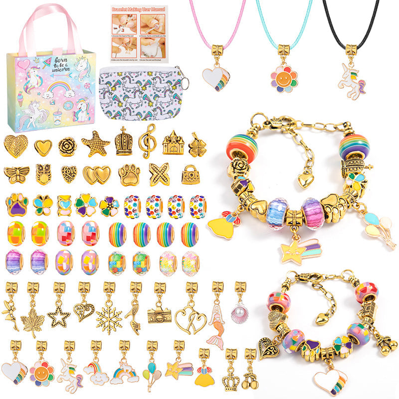 🎁2024-Weihnachtsverkauf mit 49% Rabatt🎉Das beste Geschenk für Kinder - 🎀DIY Wunderschönes Armband-Set