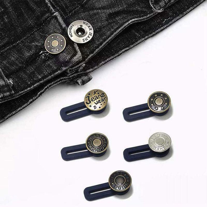 Einziehbarer Knopf für Jeans