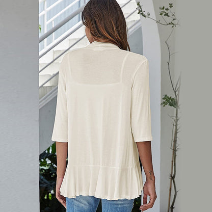 Lässige leichte Strickjacke für Damen