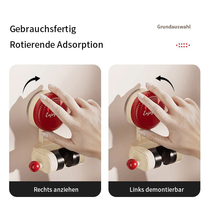 🔥Heißer Verkauf 49% Rabatt🚿Verstellbarer Duschhalter mit Saugnapf