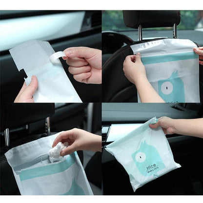 Biologisch abbaubare selbstklebende Reinigungstüten