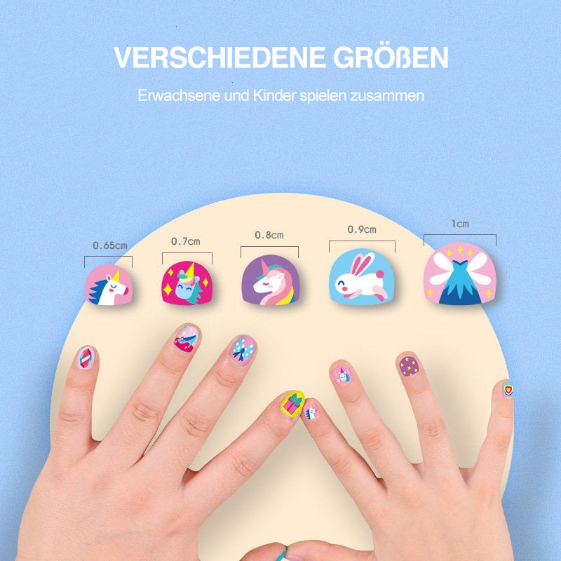 🔥Nagelaufkleber Set Für Kinder(520 Stück)