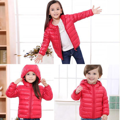 Ultraleichte Daunenjacke Hoodie Unisex 8 Farben