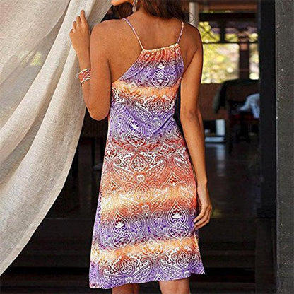 Damen Ärmelloses Sommerkleid