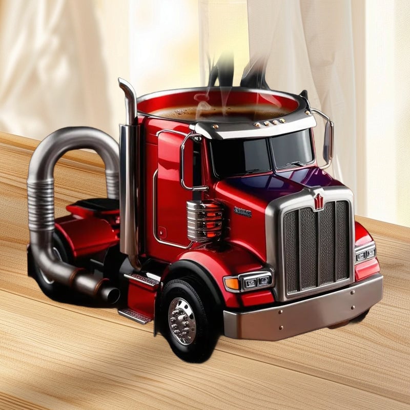 Handgefertigte Truck Kaffeetasse