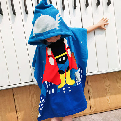 Cape-Badetuch für Kinder