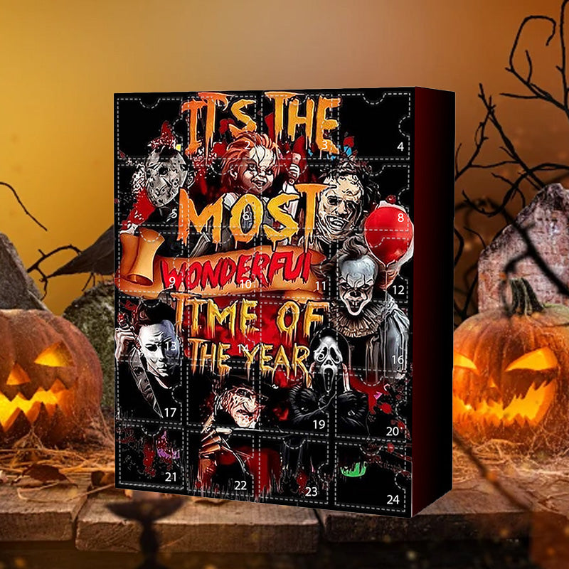 Halloween-Horrorfilm-Charaktere-Adventskalender