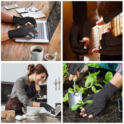 Bequee Anti-Arthritis-Schmerzen Handschuhe