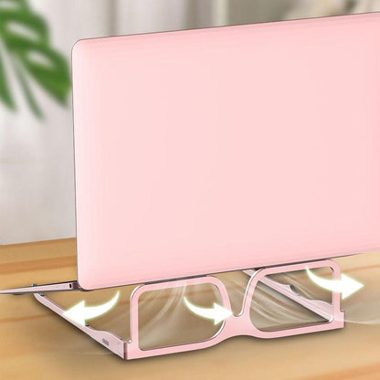 Brille- Design Laptophalter
