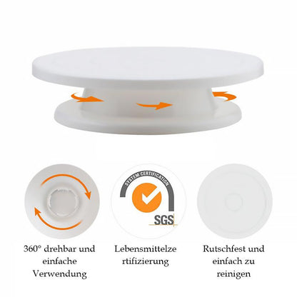 Rotierender Kuchendekorationstisch