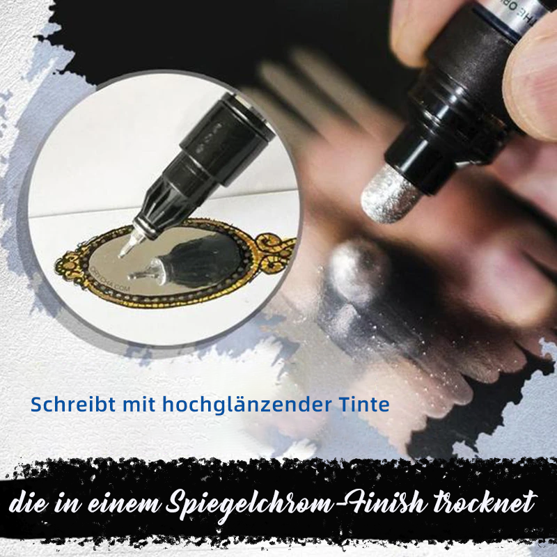 Flüssiger Spiegelchrommarkierstift