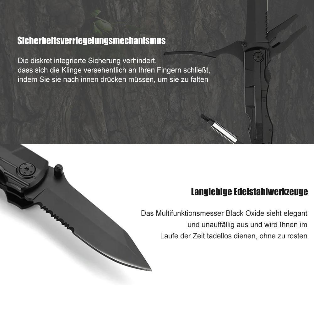 Praktischer multifunktionaler Klappmesser-Schraubendreher