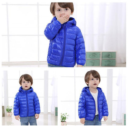 Ultraleichte Daunenjacke Hoodie Unisex 8 Farben