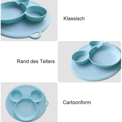 Silikon-Teller für Kinder